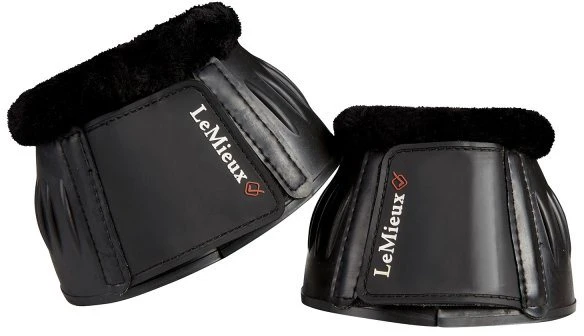 LeMieux Rubber Bell Boots With Fleece