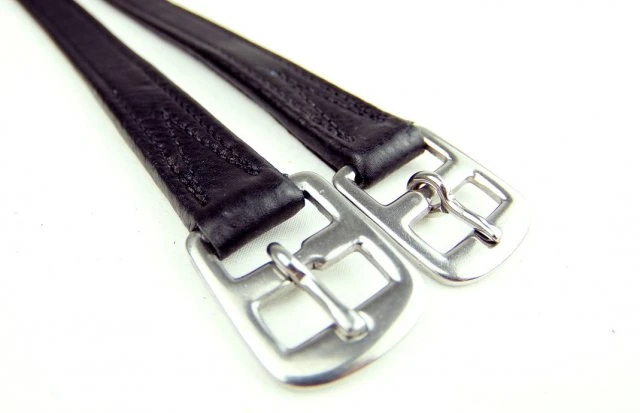 Dever Childs Hide Covered Stirrup Leathers 4 Dever Childs Hide Covered Stirrup Leathers - Image 2