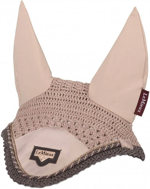 LeMieux Loire Satin Fly Hood - Rose 4 LeMieux Loire Satin Fly Hood - Rose - Image 2