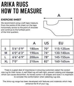 LeMieux Arika Exercise Sheet -Horse Supplies Store 15798c