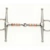 Copper Roller Full Cheek Jointed Snaffle 2 Copper Roller Full Cheek Jointed Snaffle -Horse Supplies Store 15870