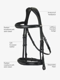 LeMieux Competition Flash Bridle -Horse Supplies Store 16215g