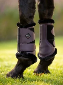 LeMieux Fleece Lined Brushing Boot - Fig