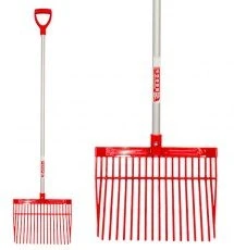 Red Gorilla Medium Bedding Fork (D Handle)