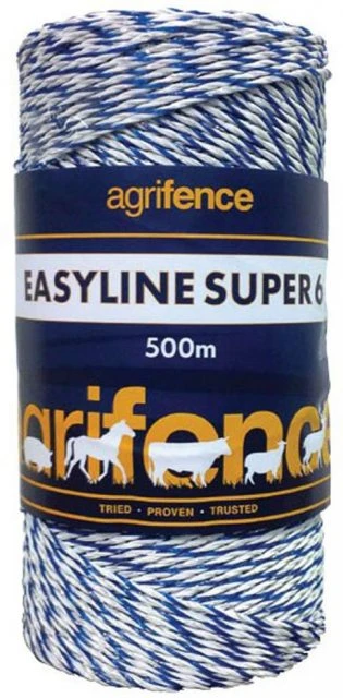 Agrifence Easyline Super 6 Polywire - 250m 3 Agrifence Easyline Super 6 Polywire - 250m