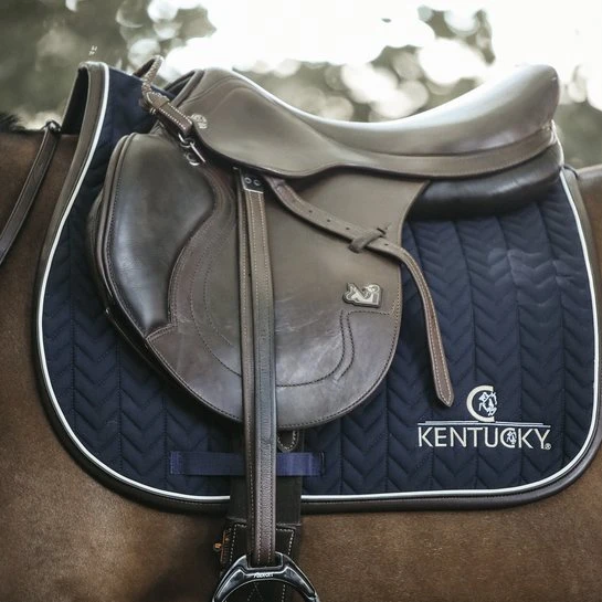 Kentucky Fishbone Leather Binding Jumping Pad 3 Kentucky Fishbone Leather Binding Jumping Pad