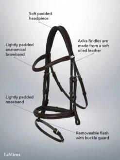 LeMieux Arika Flash Bridle -Horse Supplies Store 17780d