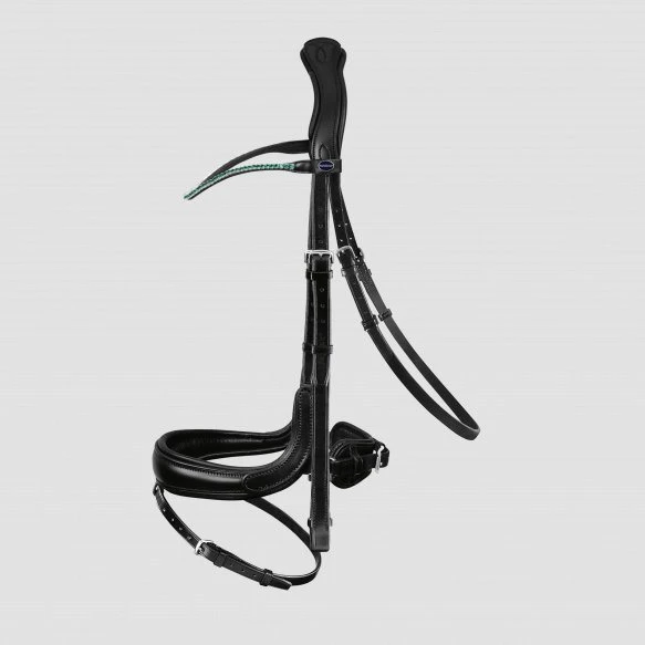 Passier Fantastic Snaffle Bridle W/ Rubber Reins 3 Passier Fantastic Snaffle Bridle W/ Rubber Reins