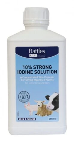 Battles 10% Iodine Solution