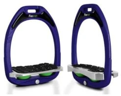 Flex-on Green Composite Stirrups -Horse Supplies Store 2542d
