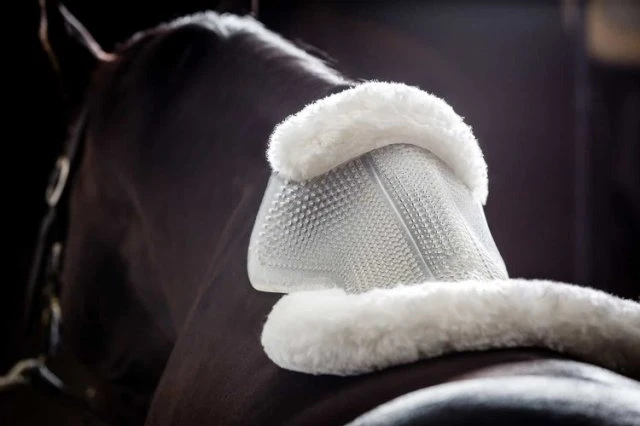 Acavallo Just Gel Lambskin Half Pad 4 Acavallo Just Gel Lambskin Half Pad - Image 2